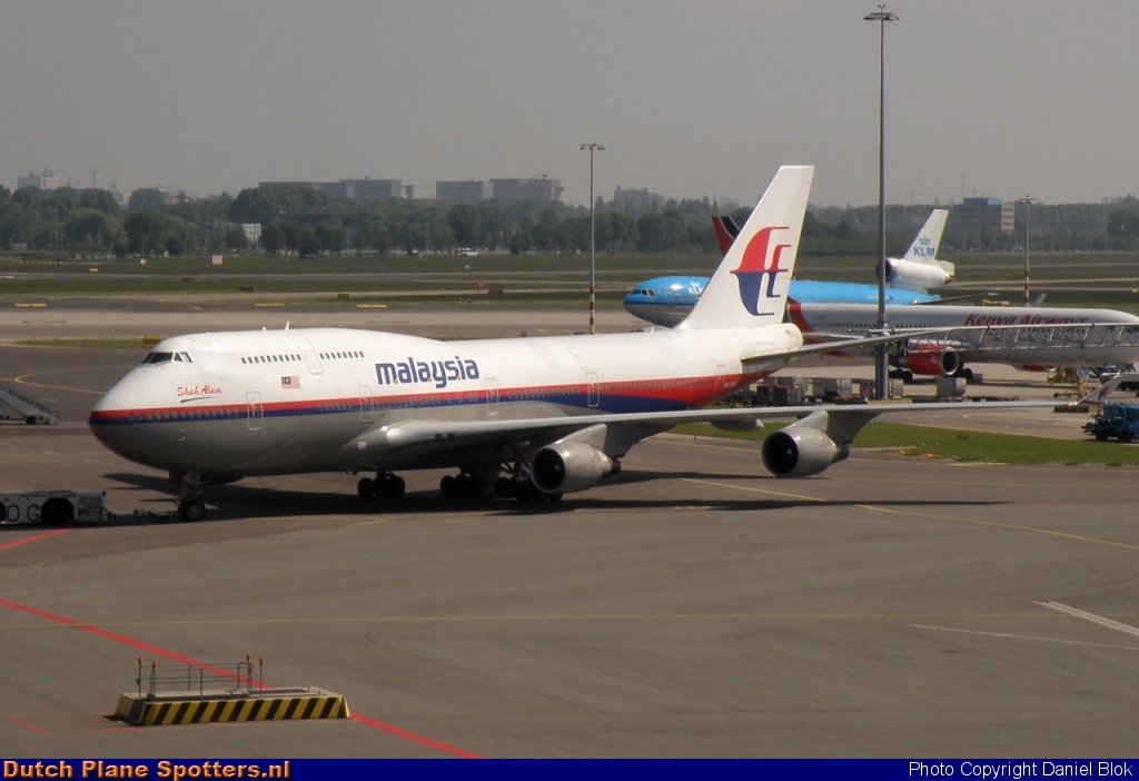 9M-MPB Boeing 747-400 Malaysia Airlines by Daniel Blok