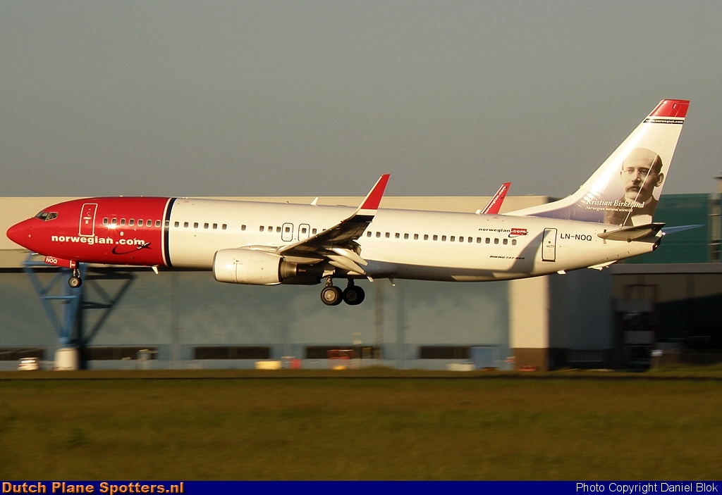 LN-NOQ Boeing 737-800 Norwegian Air Shuttle by Daniel Blok