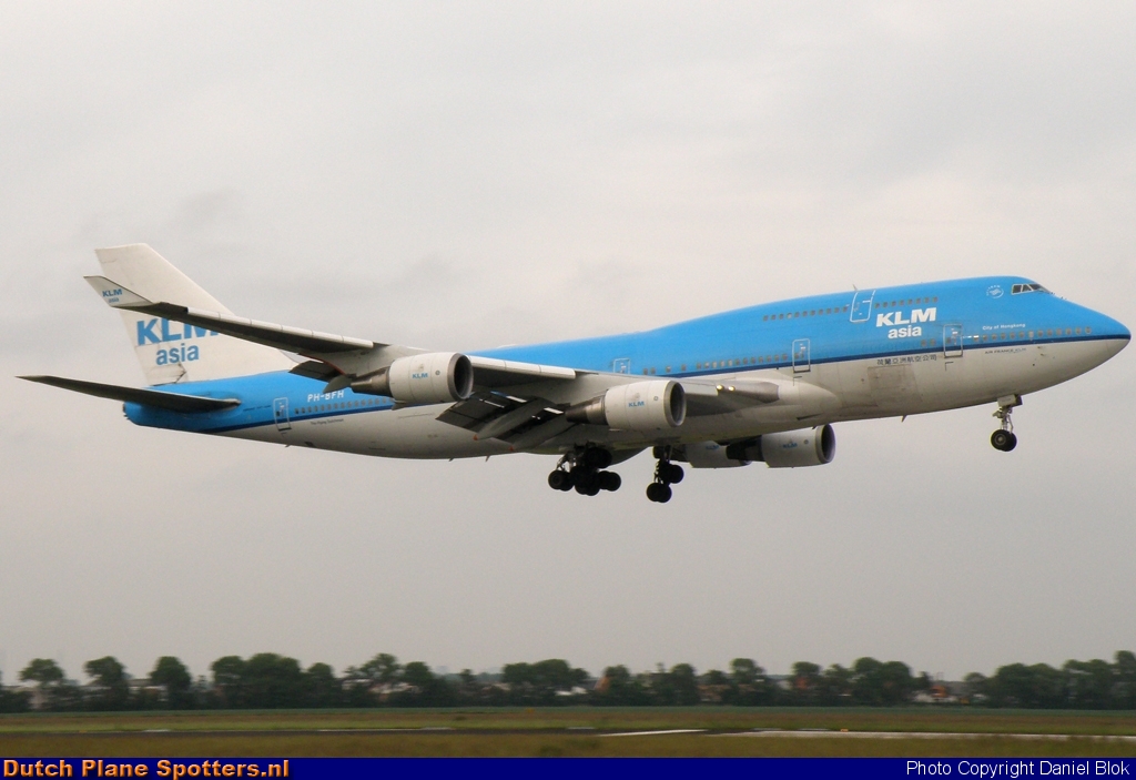 PH-BFH Boeing 747-400 KLM Asia by Daniel Blok