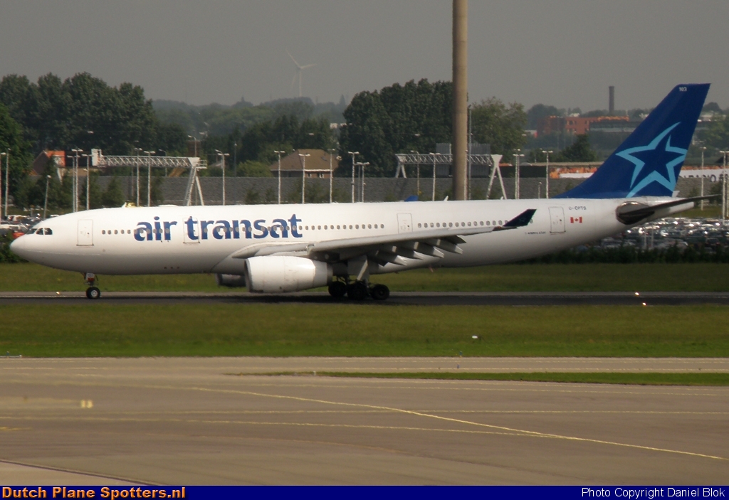 C-GPTS Airbus A330-200 Air Transat by Daniel Blok