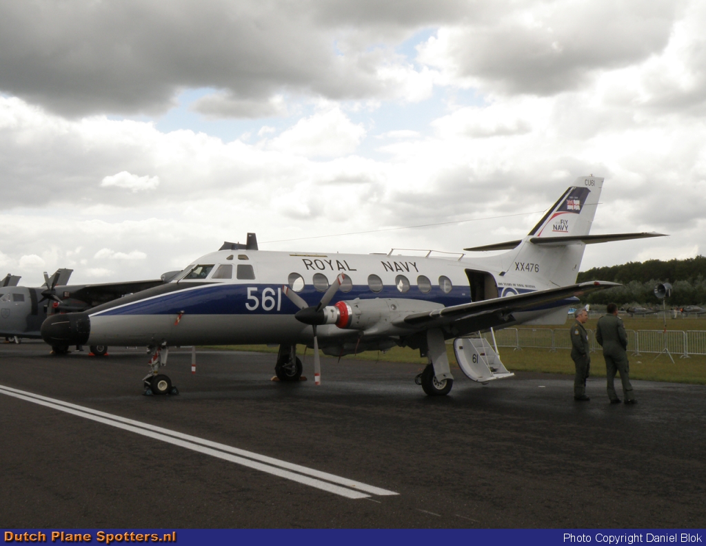 XX476 BAe Jetstream T.2 MIL - British Royal Air Force by Daniel Blok
