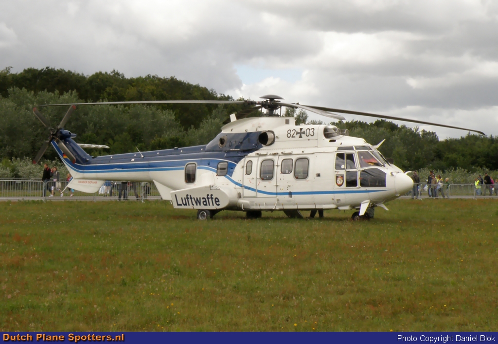 82-03 Eurocopter AS532 Cougar MIL - German Air Force by Daniel Blok