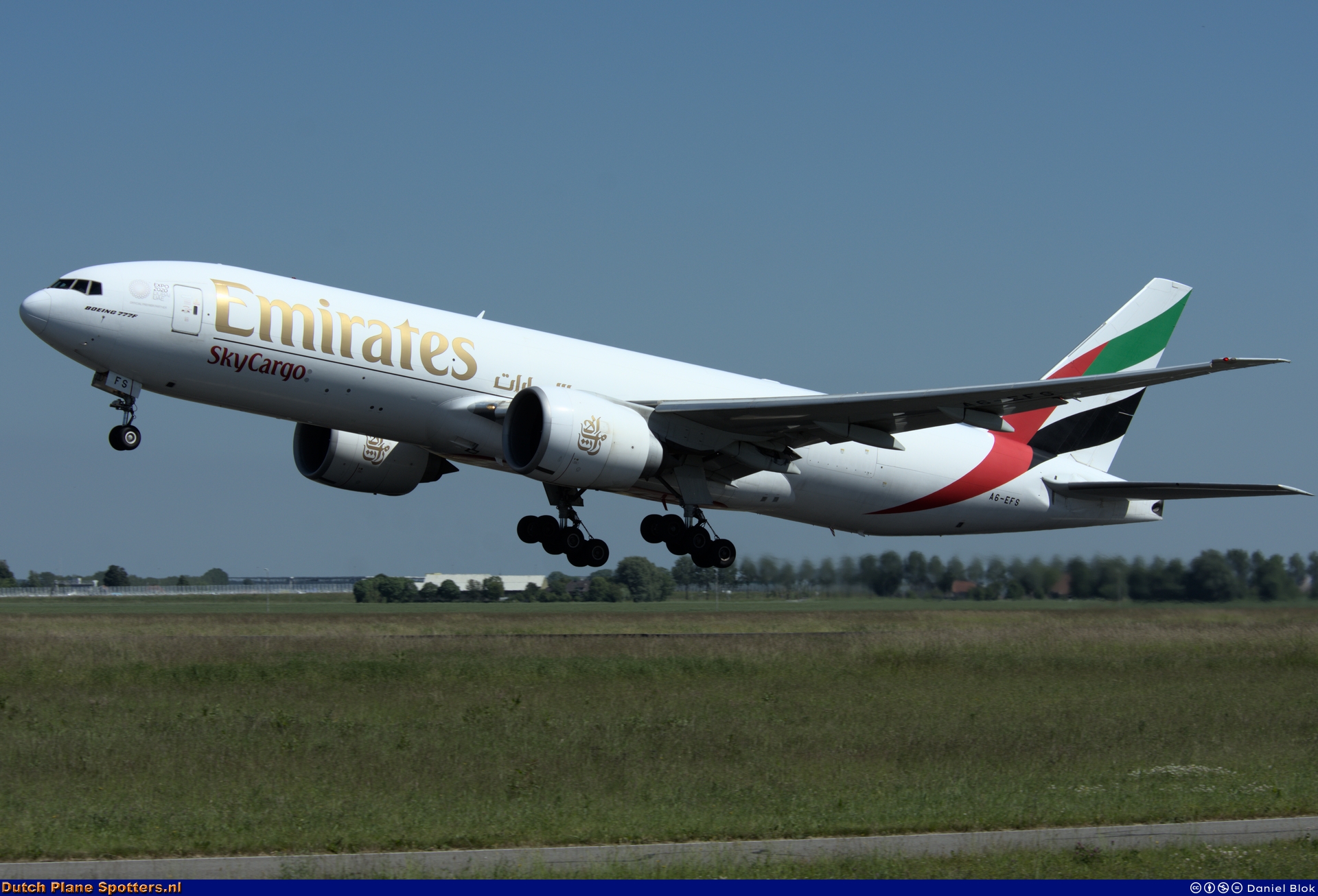 A6-EFS Boeing 777-F Emirates Sky Cargo by Daniel Blok