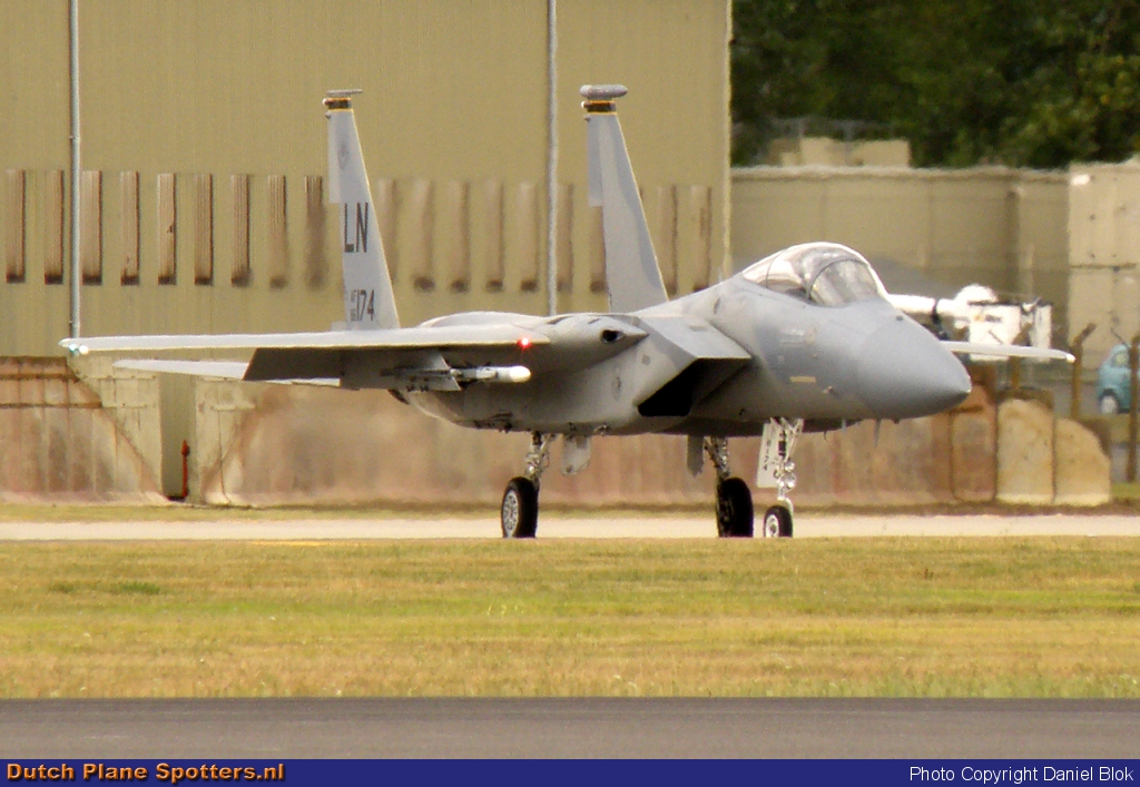 86-0174 McDonnell Douglas F-15 Strike Eagle MIL - US Air Force by Daniel Blok