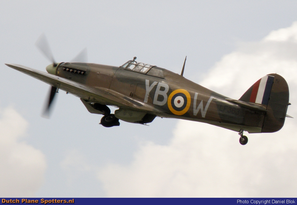 LF363 Hawker Hurricane MIL - British Royal Air Force - Battle of Britain Memorial Flight (BBMF) by Daniel Blok