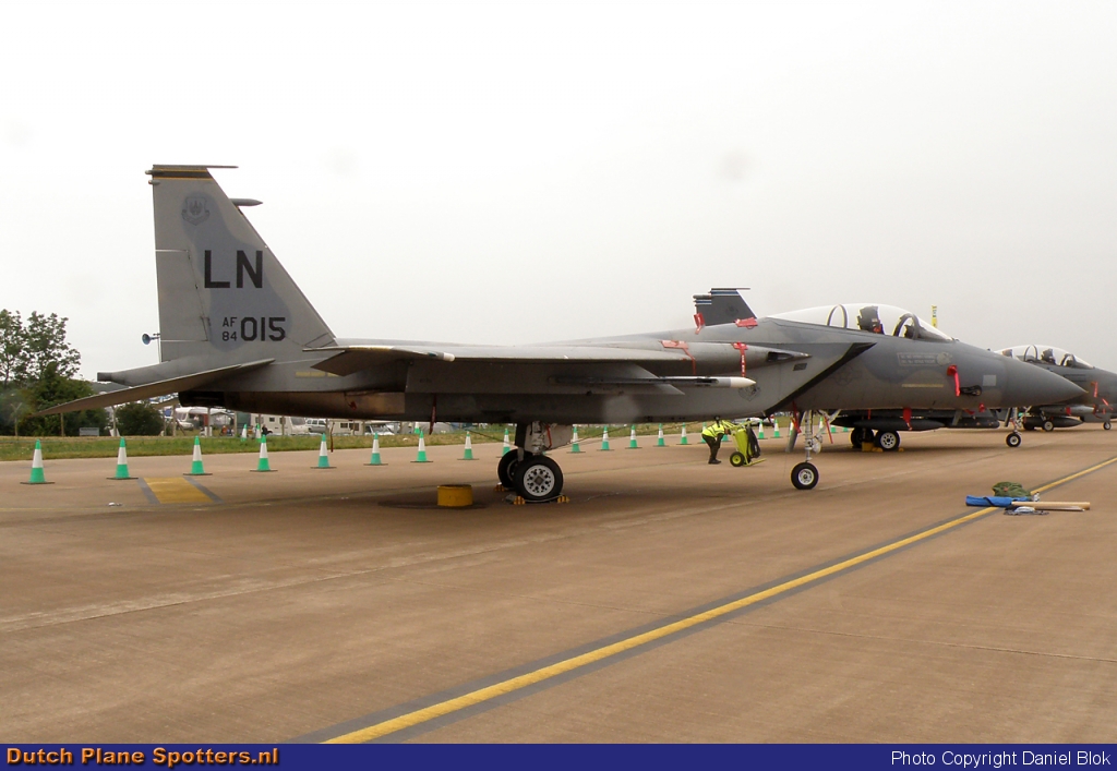 84-0015 McDonnell Douglas F-15 Strike Eagle MIL - US Air Force by Daniel Blok