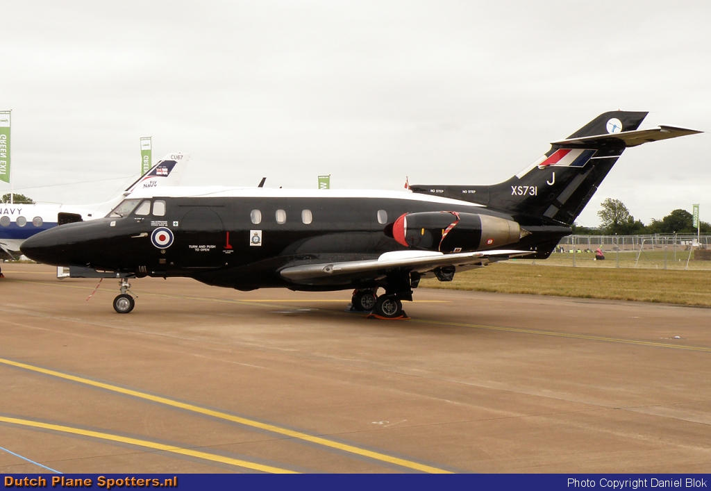 XS731 Hawker Siddeley Dominie T.1 MIL - British Royal Air Force by Daniel Blok