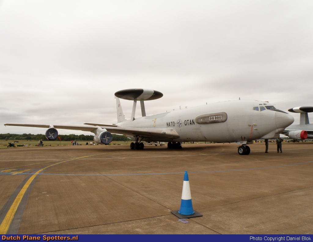 LX-N90455 Boeing E-3 Sentry MIL - NATO Airborne Early Warning Force by Daniel Blok