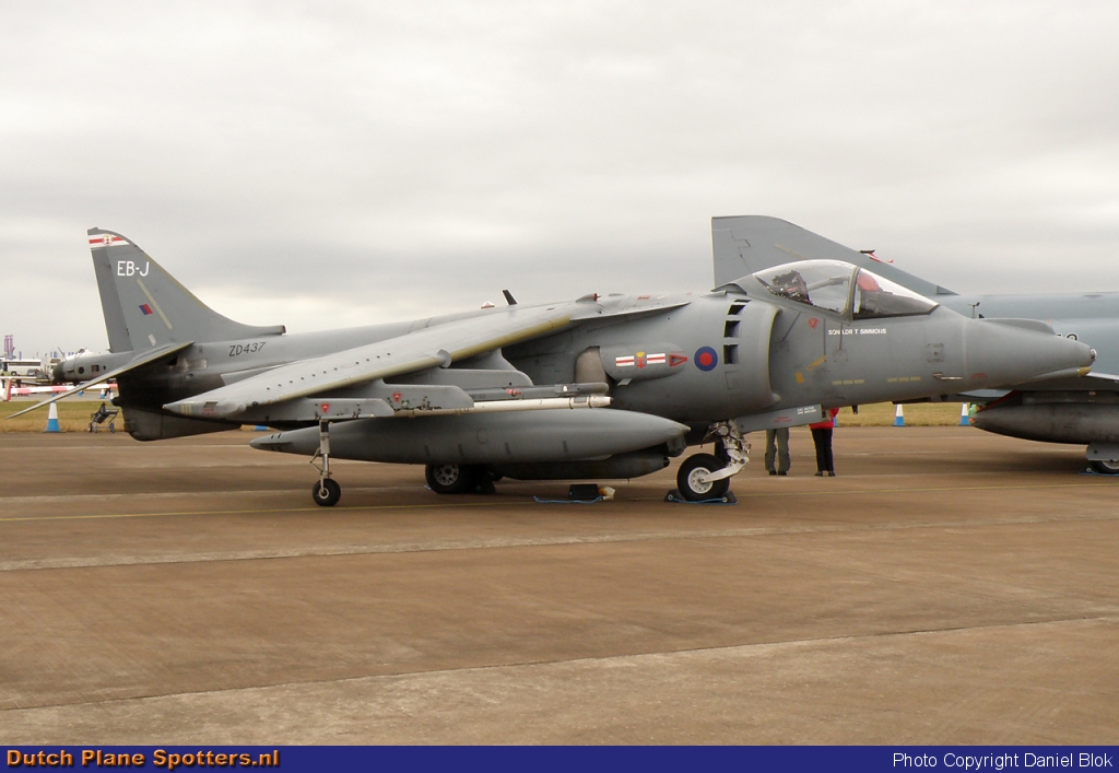 ZD437 BAe Harrier GR-9 MIL - British Royal Air Force by Daniel Blok