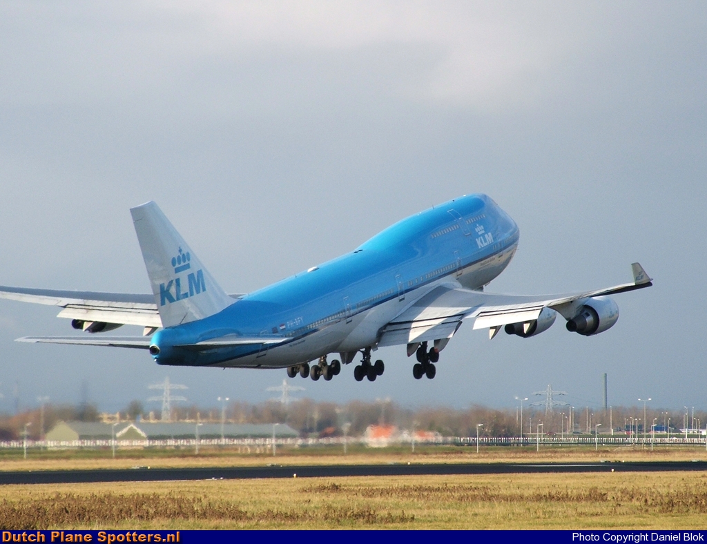 PH-BFY Boeing 747-400 KLM Royal Dutch Airlines by Daniel Blok
