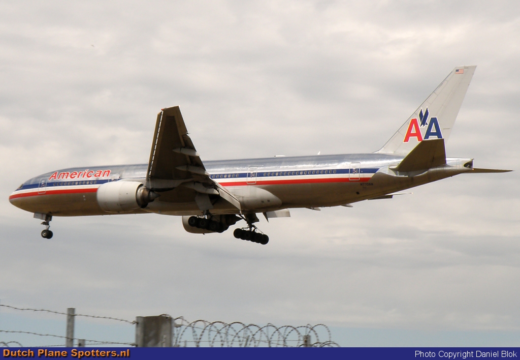 N770AN Boeing 777-200 American Airlines by Daniel Blok