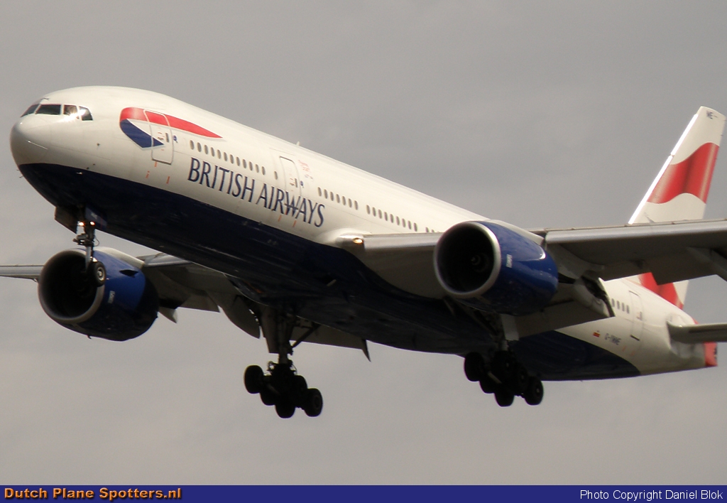G-YMME Boeing 777-200 British Airways by Daniel Blok