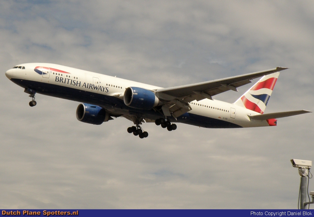 G-VIIU Boeing 777-200 British Airways by Daniel Blok