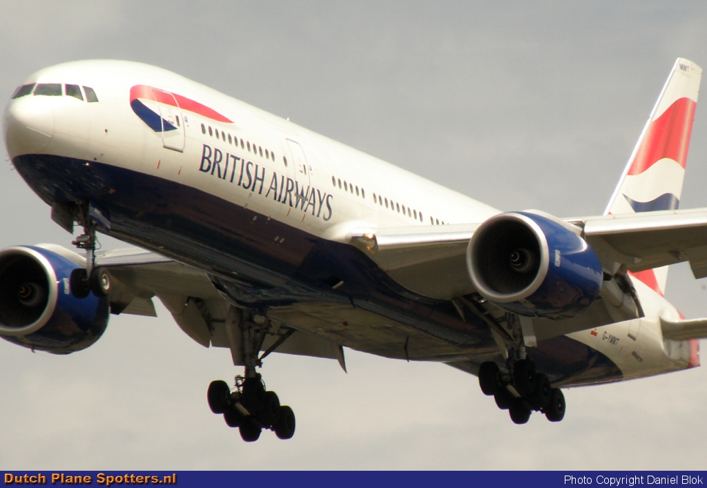 G-YMMT Boeing 777-200 British Airways by Daniel Blok