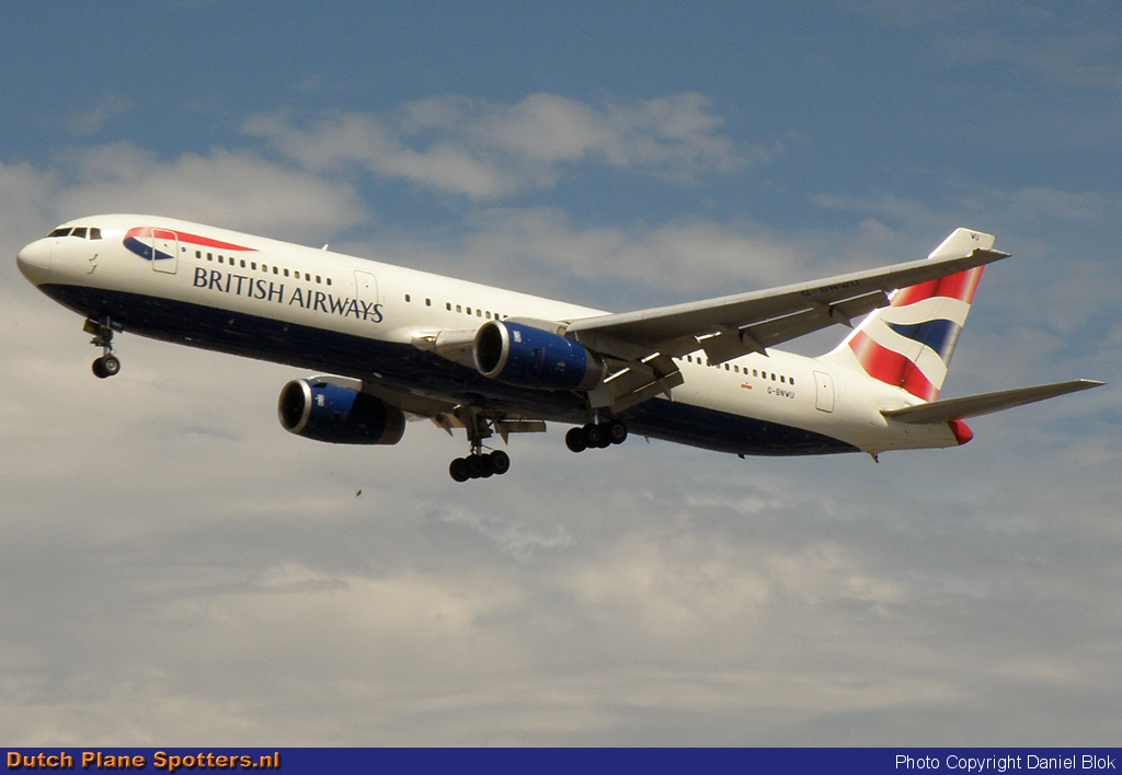G-BNWU Boeing 767-300 British Airways by Daniel Blok