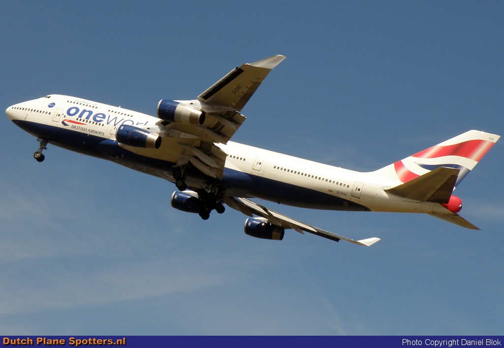 G-CIVC Boeing 747-400 British Airways by Daniel Blok