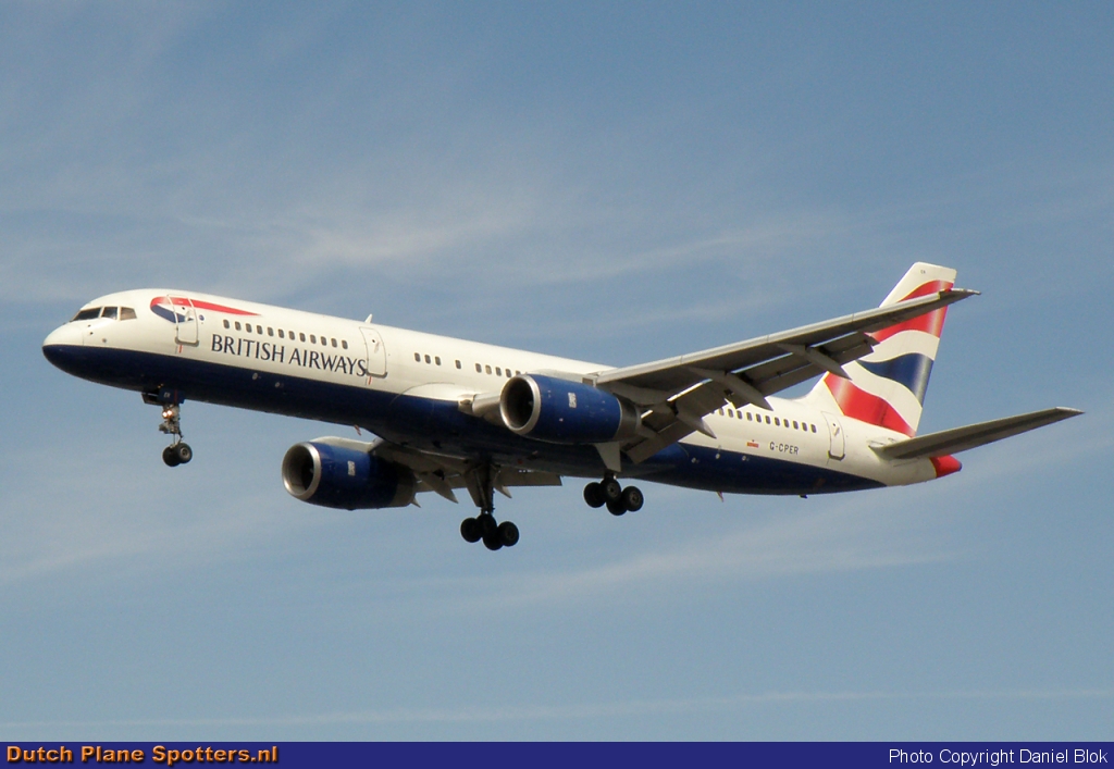 G-CPER Boeing 757-200 British Airways by Daniel Blok