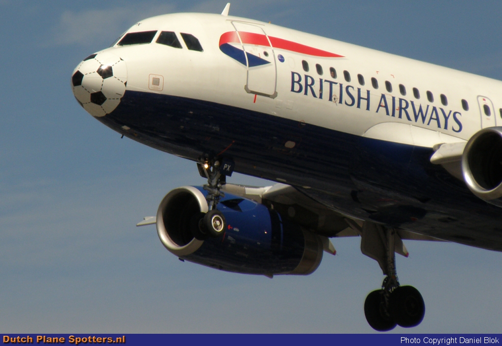 G-EUPX Airbus A319 British Airways by Daniel Blok
