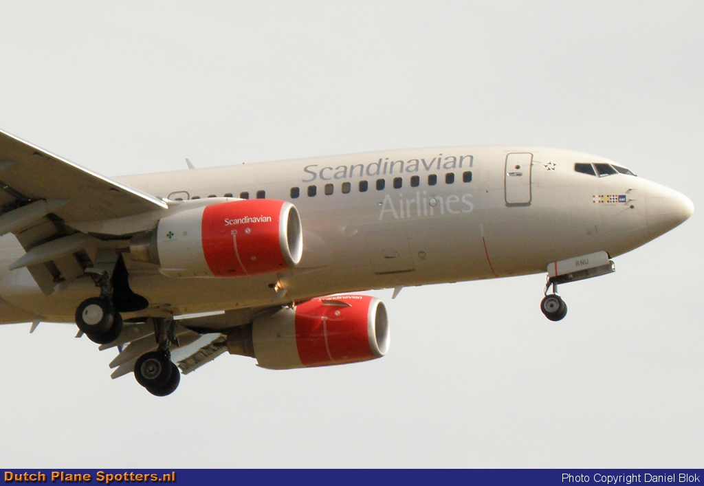 LN-RNU Boeing 737-700 SAS Scandinavian Airlines by Daniel Blok