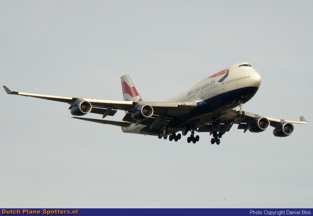 G-BNLT Boeing 747-400 British Airways by Daniel Blok