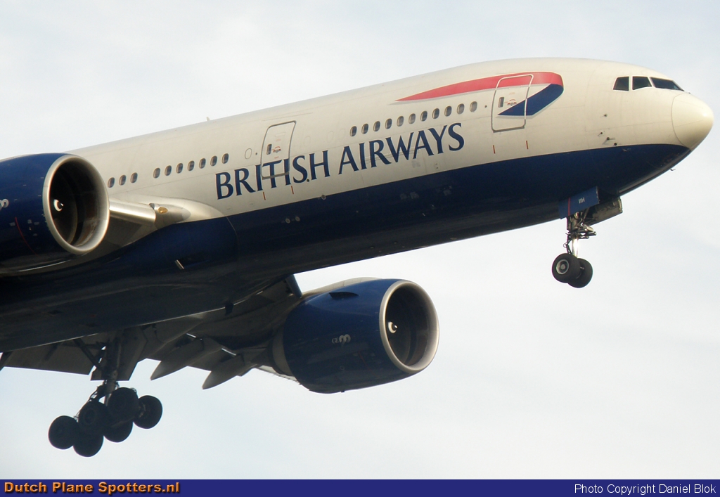 G-VIIH Boeing 777-200 British Airways by Daniel Blok