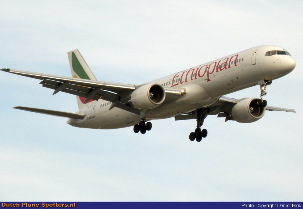 ET-AKC Boeing 757-200 Ethiopian Airlines by Daniel Blok