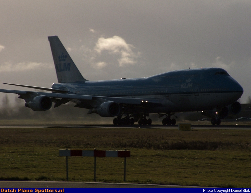  Boeing 747-400 KLM Royal Dutch Airlines by Daniel Blok