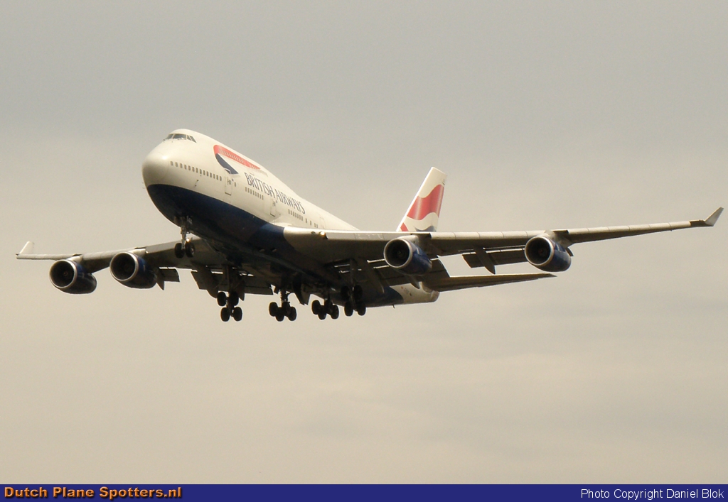 G-BYGD Boeing 747-400 British Airways by Daniel Blok