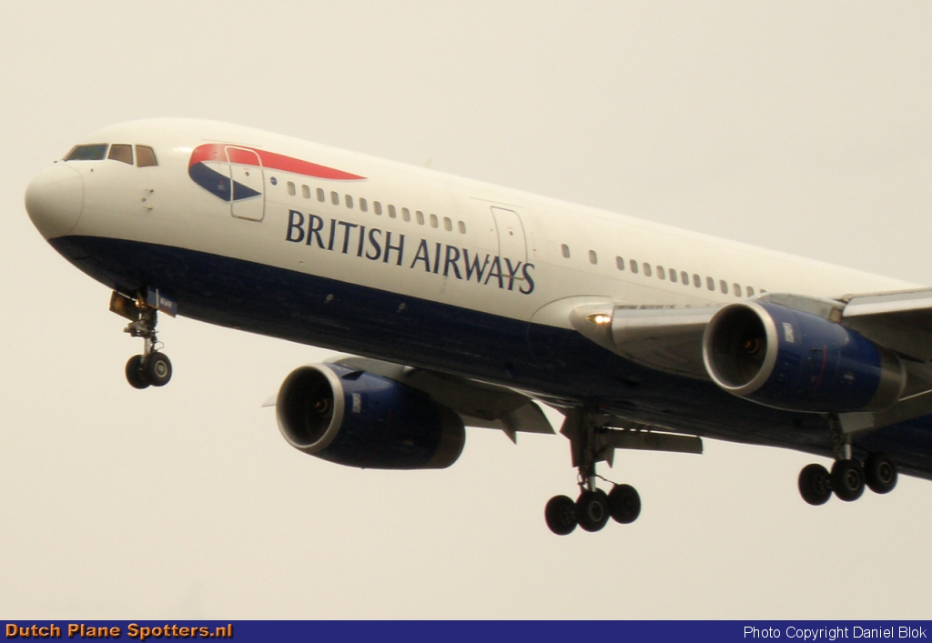 G-BNWR Boeing 767-300 British Airways by Daniel Blok