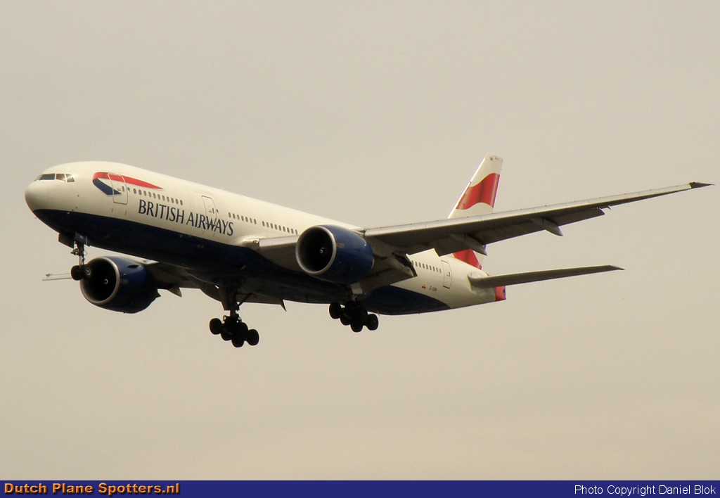 G-VIIM Boeing 777-200 British Airways by Daniel Blok