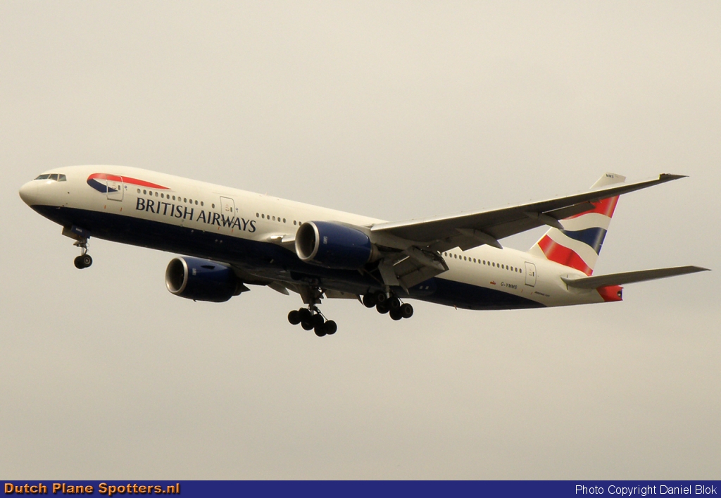 G-YMMS Boeing 777-200 British Airways by Daniel Blok