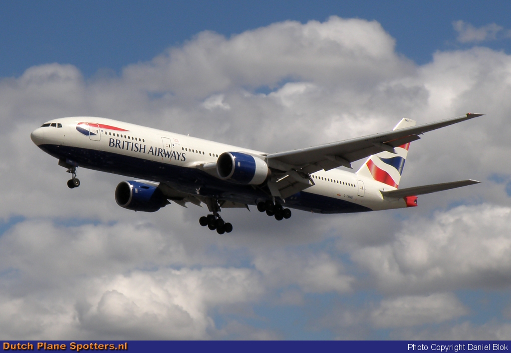 G-YMMQ Boeing 777-200 British Airways by Daniel Blok
