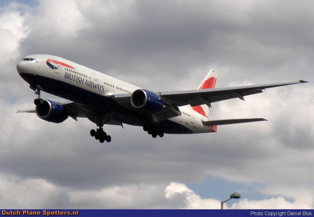 G-YMMU Boeing 777-200 British Airways by Daniel Blok