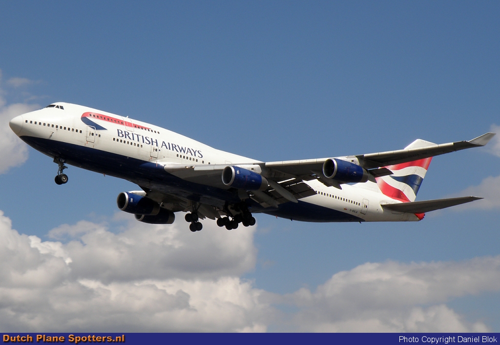 G-BNLW Boeing 747-400 British Airways by Daniel Blok