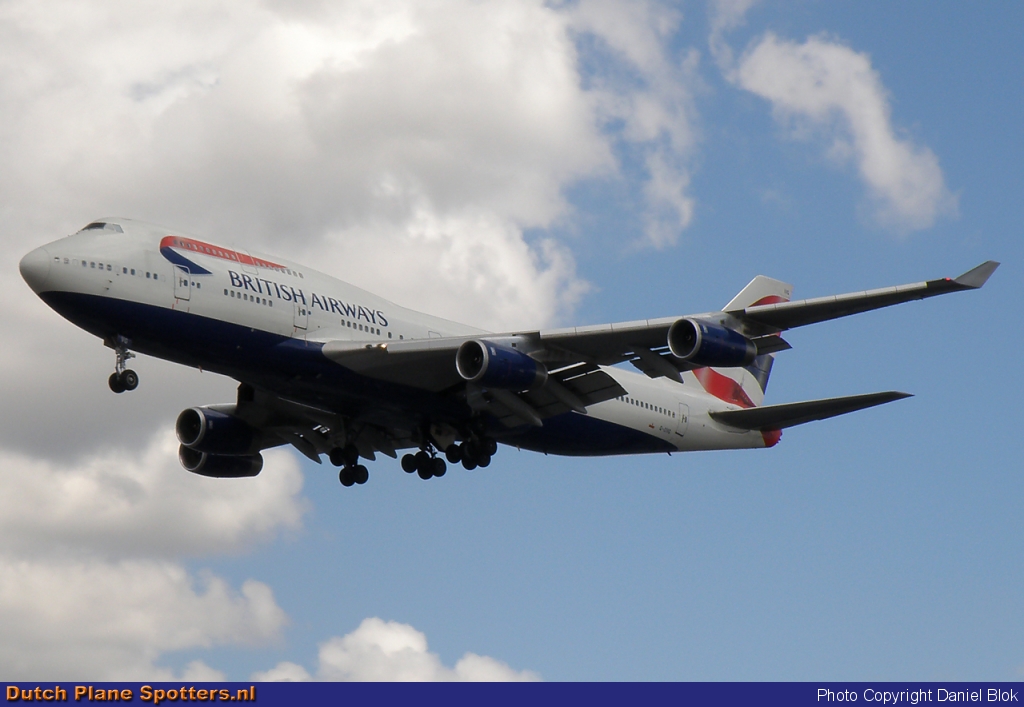 G-CIVG Boeing 747-400 British Airways by Daniel Blok