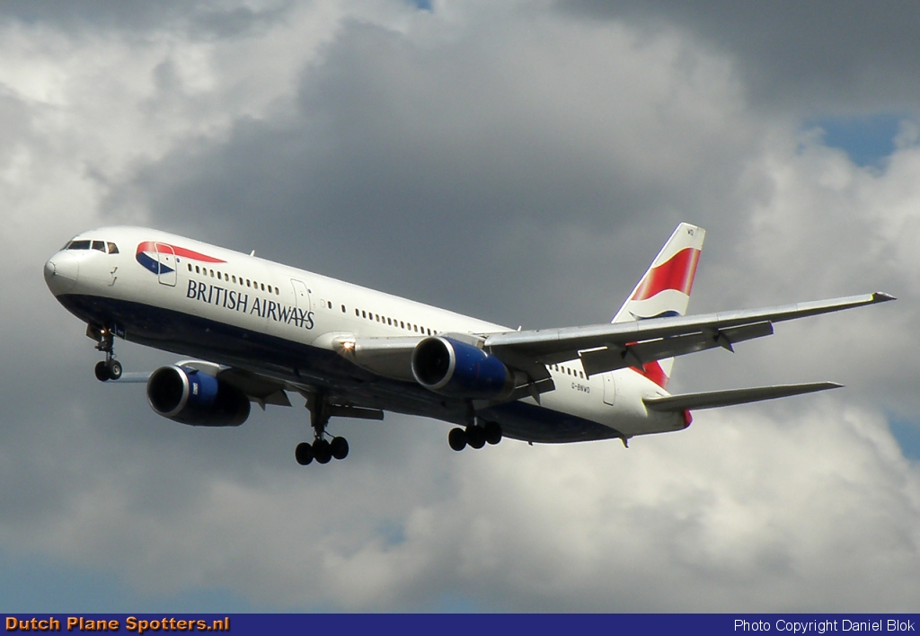 G-BNWD Boeing 767-300 British Airways by Daniel Blok