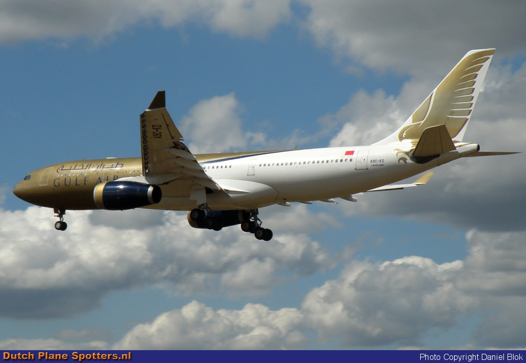 A9C-KD Airbus A330-200 Gulf Air by Daniel Blok