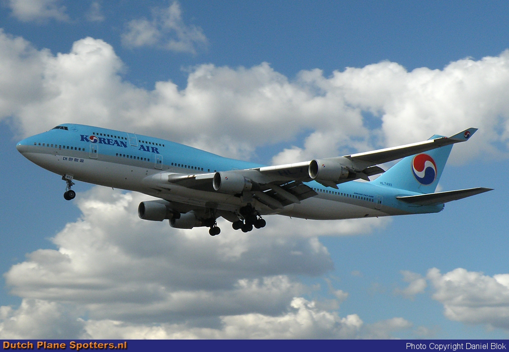 HL7493 Boeing 747-400 Korean Air by Daniel Blok