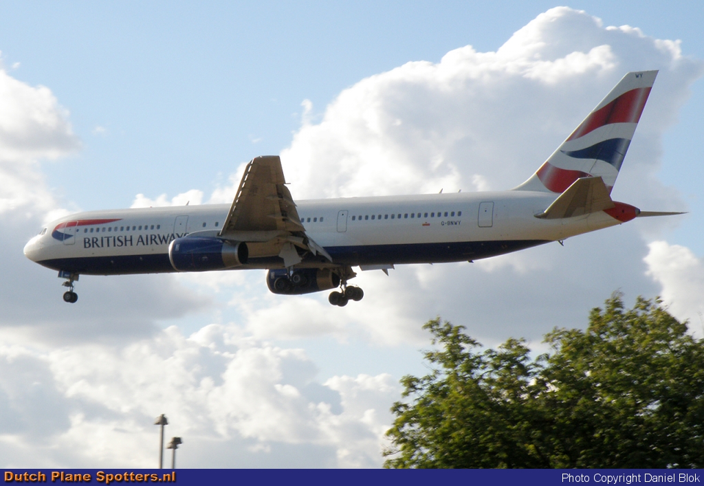 G-BNWY Boeing 767-300 British Airways by Daniel Blok