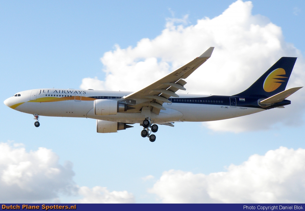 VT-JWQ Airbus A330-200 Jet Airways by Daniel Blok