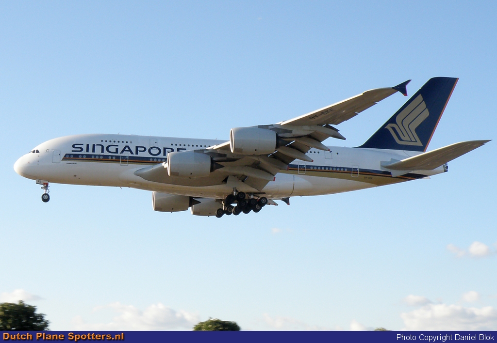 9V-SKE Airbus A380-800 Singapore Airlines by Daniel Blok