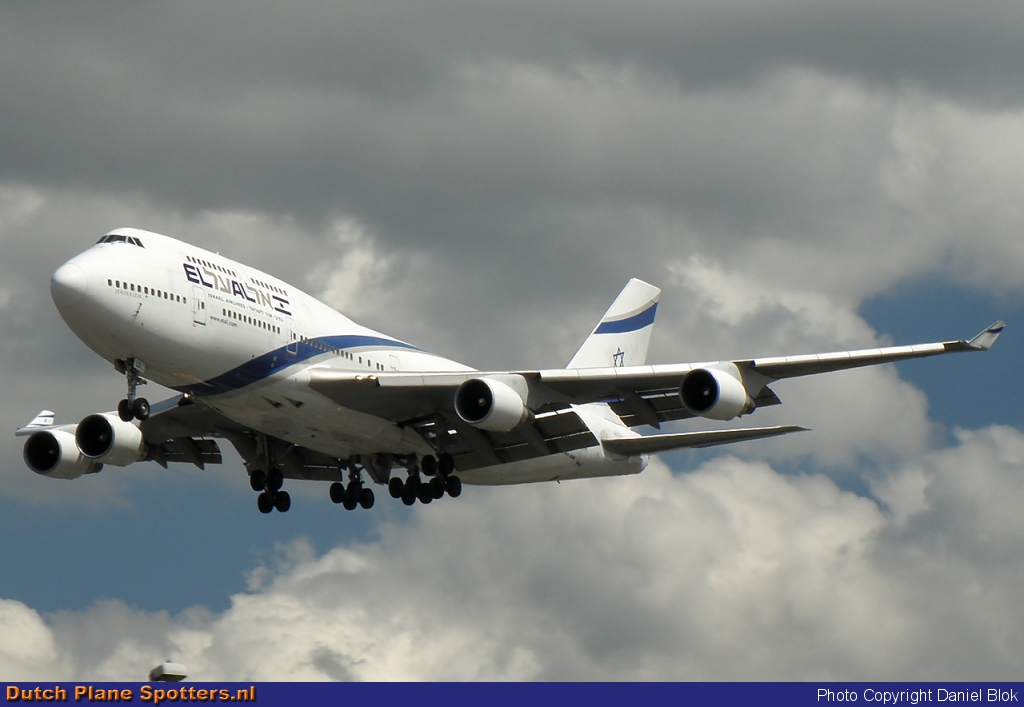 4X-ELD Boeing 747-400 El Al Israel Airlines by Daniel Blok