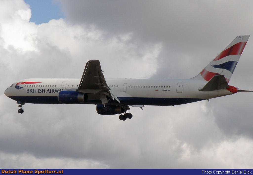 G-BNWH Boeing 767-300 British Airways by Daniel Blok