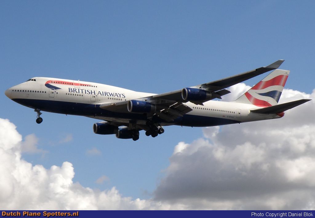 G-BYGC Boeing 747-400 British Airways by Daniel Blok