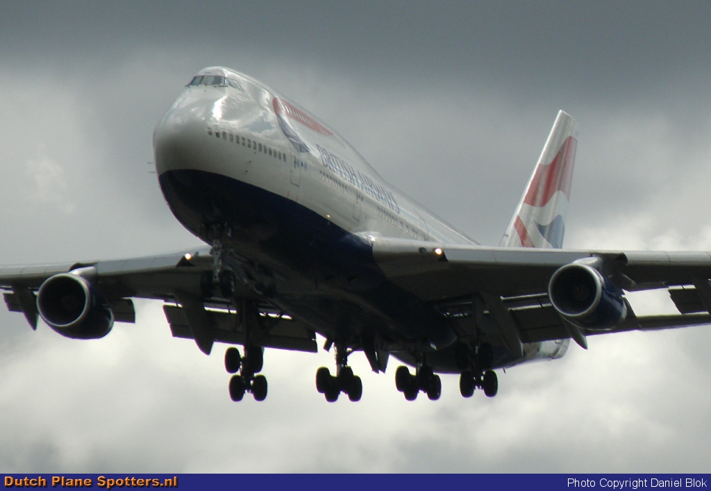 G-CIVN Boeing 747-400 British Airways by Daniel Blok