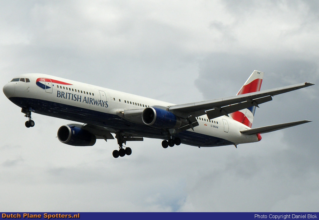 G-BNWW Boeing 767-300 British Airways by Daniel Blok