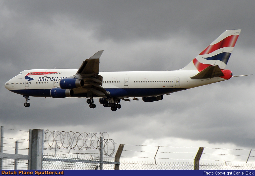 G-CIVW Boeing 747-400 British Airways by Daniel Blok