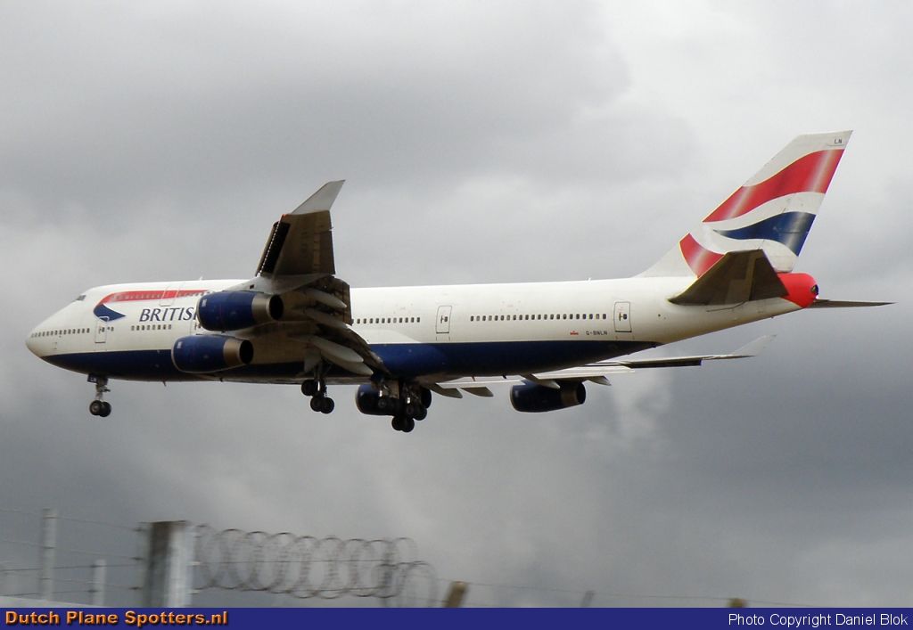 G-BNLN Boeing 747-400 British Airways by Daniel Blok