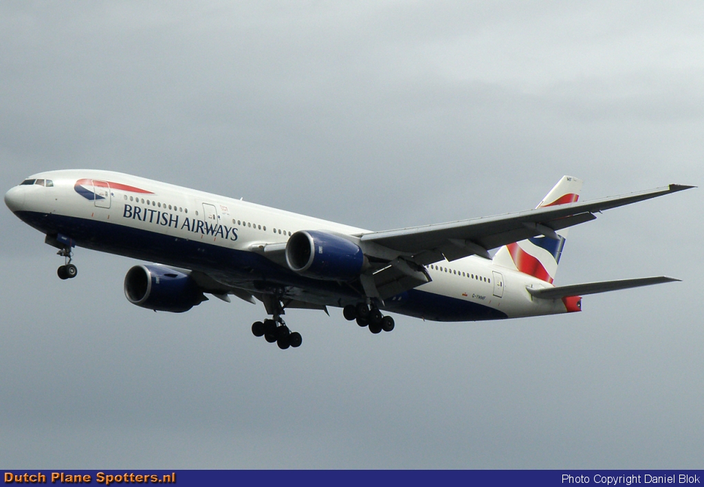 G-YMMF Boeing 777-200 British Airways by Daniel Blok