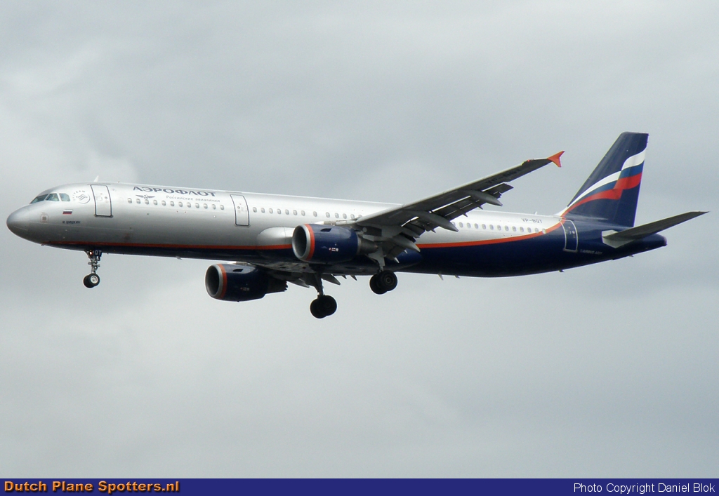 VP-BQT Airbus A321 Aeroflot - Russian Airlines by Daniel Blok